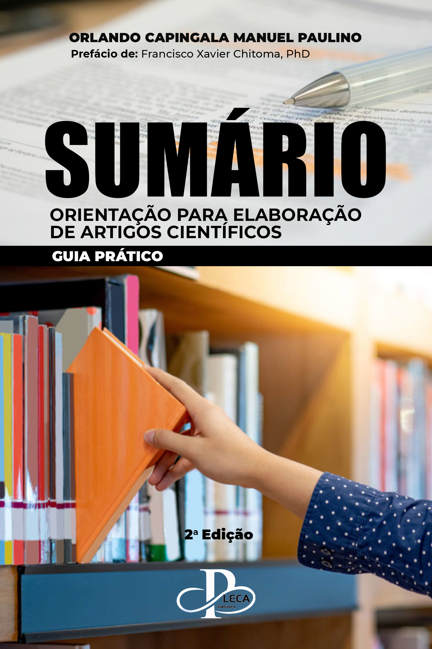 Capa: Sumário - Orientação para Elaboração de Artigos Científicos